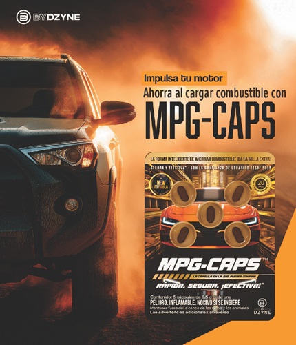 MPG-CAPS Ahorra combustible con cada recarga