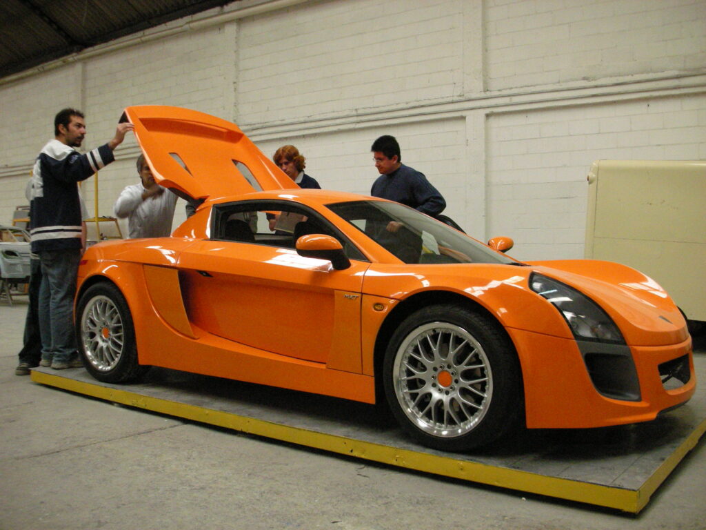 Mastretta MXT en 2007, el "Auto Taco"