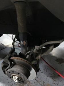Reparación de la suspension de la sprinter