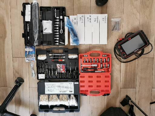Herramientas para reparar la Sprinter