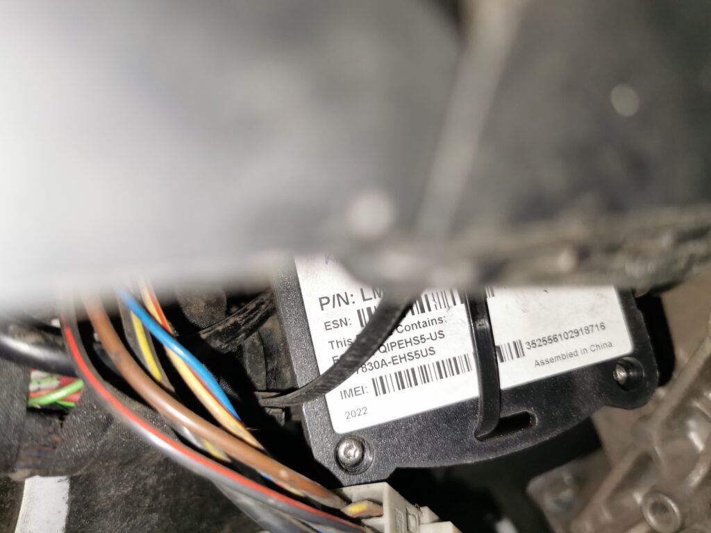 Un dispositivo oculto en la Sprinter